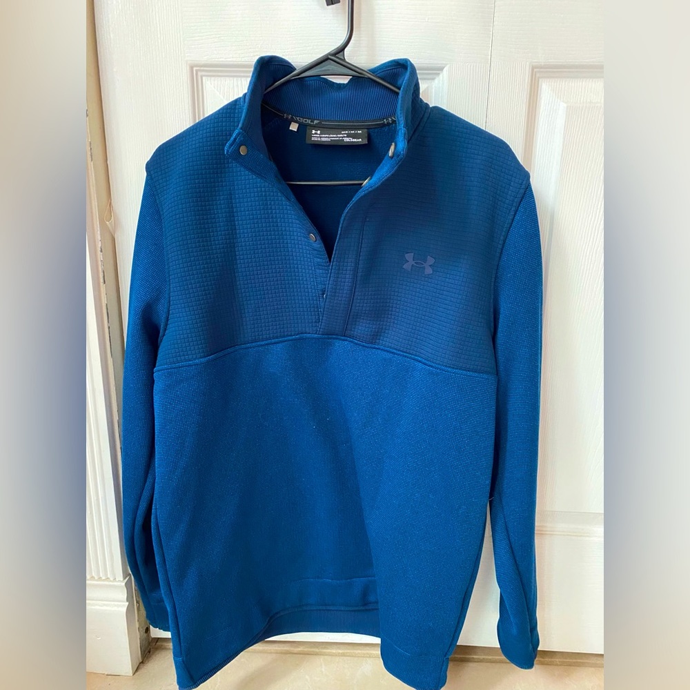 Under Armour men’s golf cold gear Pull over long sleeve